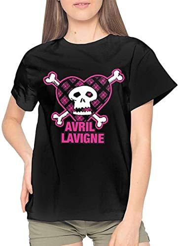 YaoYongSheng Avril Lavigne T Shirt Women's Cotton Fashion T Shirt Round Neck Top Short Sleeve Tee