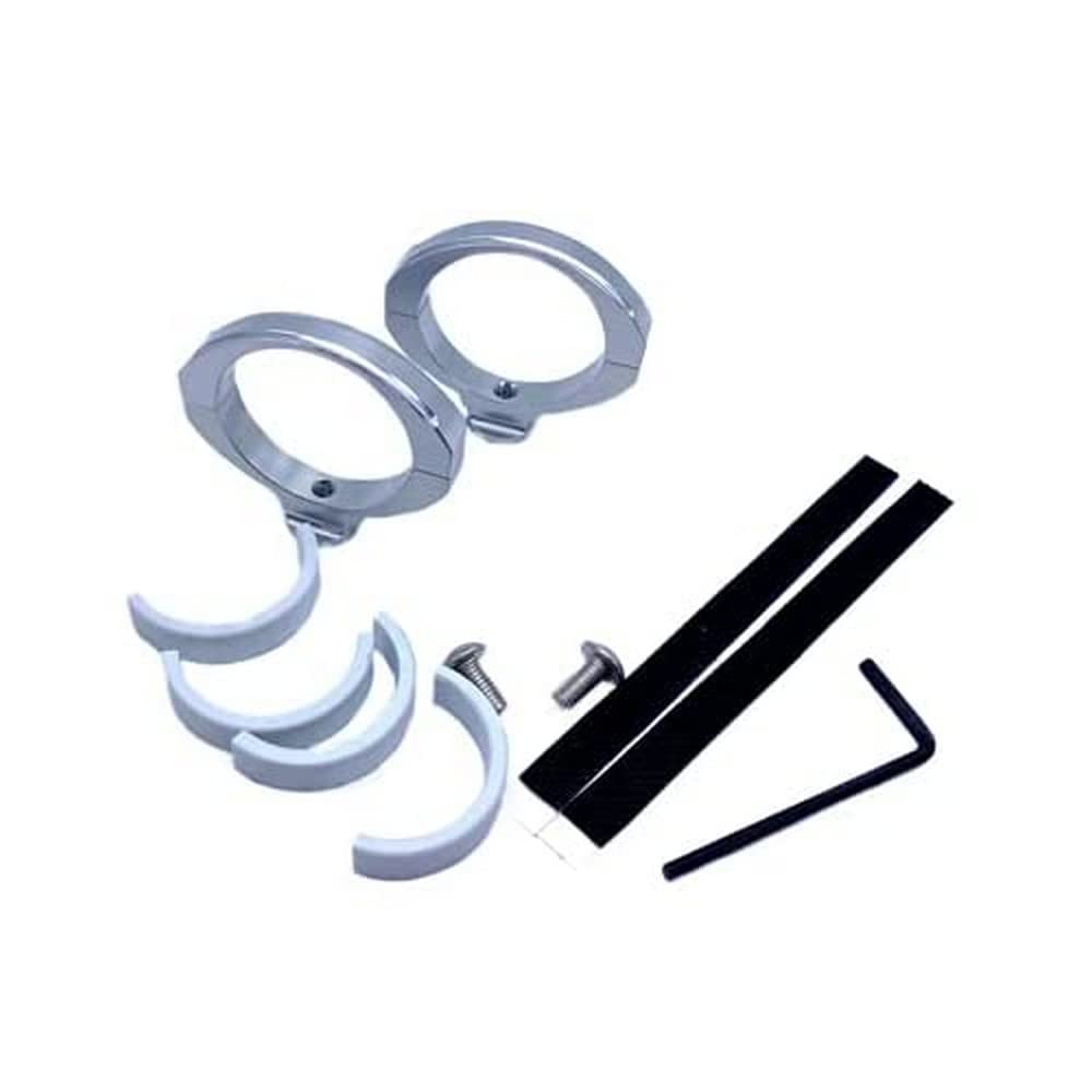 Stem Holder for Water Bottle Cage for BROMPTON bikes SILVER