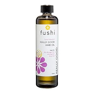 Fushi Really Good Hair Oil 100 ml | Rich in Antioxidants | Best for Dry & Damage Hair, Thinning Hair, Frizzy Hair | Ethical & Vegan Society Approved | Manufactured in the UK