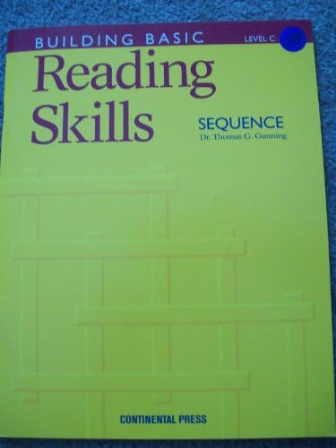 Building Basic Reading Skills Sequence Level C Sequence Level C Dr Thomas G Gunning Amazon Com Books