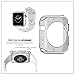Apple watch 2 Case , Sfmn Soft Clear TPU Cover Case for iwatch Series 2 42MM (2016) (42MM Grey TPU Case)