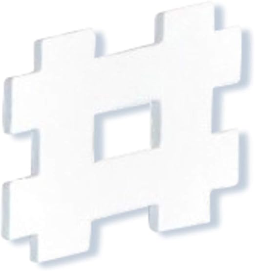 Amazon Com Decopatch Decopatch Mache Hashtag Symbol 12cm White