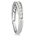 Certified 1/2ctw - 1ctw Channel Set Diamond Band Available in 10K White Gold