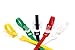 Alianza Products APH&L50PC Cable Straps Hook and Loop 6, Cable Ties for Tidying and Organizing Loose Wires and Cables, Multi-Colored, 50 Piece