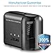 Auto & Safety Features Electric Pencil Sharpener, Heavy-duty Helical Blade, Variable Sharpness Control for No. 2 And Colored Pencils, USB or AC or 4 AA Batteries Operated in Classroom Office Home
