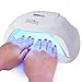 VKOSHA UV LED Nail Lamp, 54W Nail Dryer for Gel and Regular Polish with 36pcs 50,000Hrs Lifetime's Led Beads 4 Automatic Timer Sensor Gels Curing Lamp Professional Nail Art Tools Led Nail Light