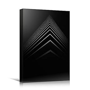 signwin Canvas Wall Art Grey Building Patterns Abstract...