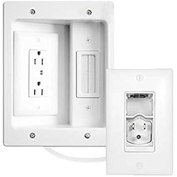 Recessed power inlet