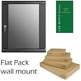 6U 19" 550x450mm deep Wall Cabinet, Flatpack