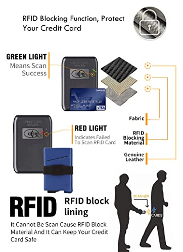 MAUTNER Wallet for Men - with RFID Blocking Feature - Slim and Sleek Minimalist Design - with Card Push out Feature