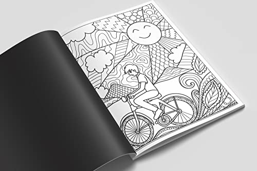 Anxiety-Relief-Adult-Coloring-Book-Over-100-Pages-of-Mindfulness-and-anti-stress-Coloring-To-Soothe-Anxiety-featuring-Beautiful-and-Magical-Scenes--Adult-Coloring-Book-Anxiety-Coloring-Book-Paperback-