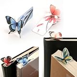Elife 20 pcs Butterfly Bookmark Decoration