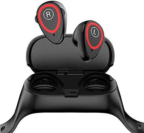 Lymoc M1 Smart Bracelets Bluetooth 5.0 Earbuds 2-in-1 TWS Headsets Wireless 0.96'' Screen Smart Watches for Phone with Outdoor Sport Calories Pedometer for iOS Android