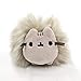 GUND Pusheen Cat Plush Pom Poof Keychain, Gray, 4