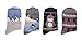 Dosoni Girl Novelty Cartoon Animal Lovely Cute socks 4 packs-Gift Idea (Penguin/Black)