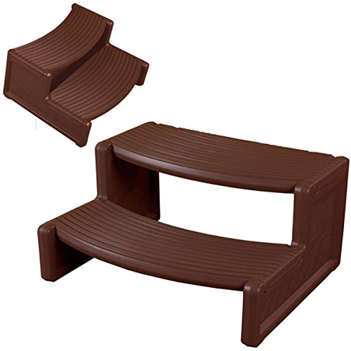 Leisure Accents Handi-Step for Spa (Mahogany)