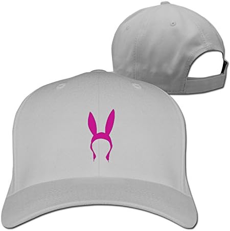 BODAP Bob's Burgers Louise Figure Logo Adjustable Baseball Hat Ash