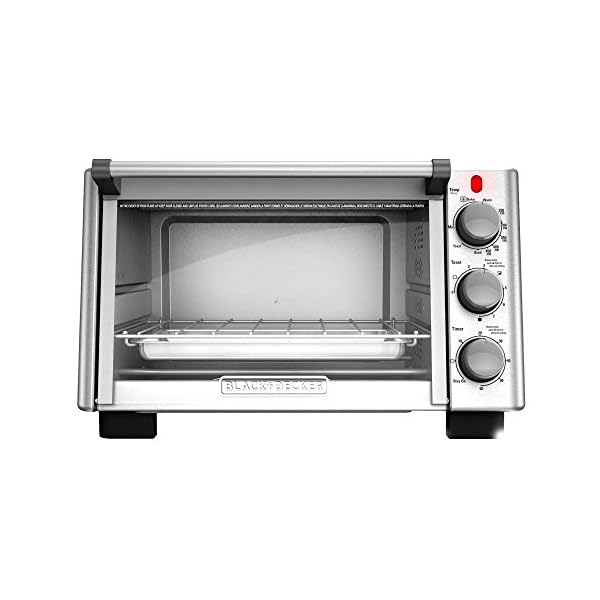 Black Decker 6 Slice Convection Countertop Toaster Oven Stainless Steel Black To2050s Electroinn Black Decker 6 Slice Convection Countertop Toaster Oven Stainless Steel Black To2050s Electroinn