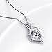 Sister Gift Sterling Silver Always My Sister Forever My Friend Double Love Heart Necklace