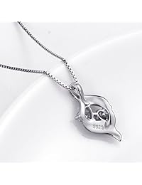 Collar de plata de ley 925 con corazón de doble amor con texto "Always My Sister Forever My Friend", cadena de 17.7 in