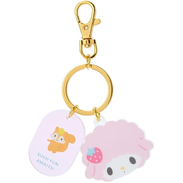 Sanrio 931811 Hello Kitty Keychain Angel (Angel Devil Design) at