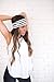 Maven Thread Women's Headband Yoga Running Exercise Sports Workout Athletic Gym Wide Sweat Wicking Stretchy No Slip 2 Pack Set Floral Gray Stripe Bodhi