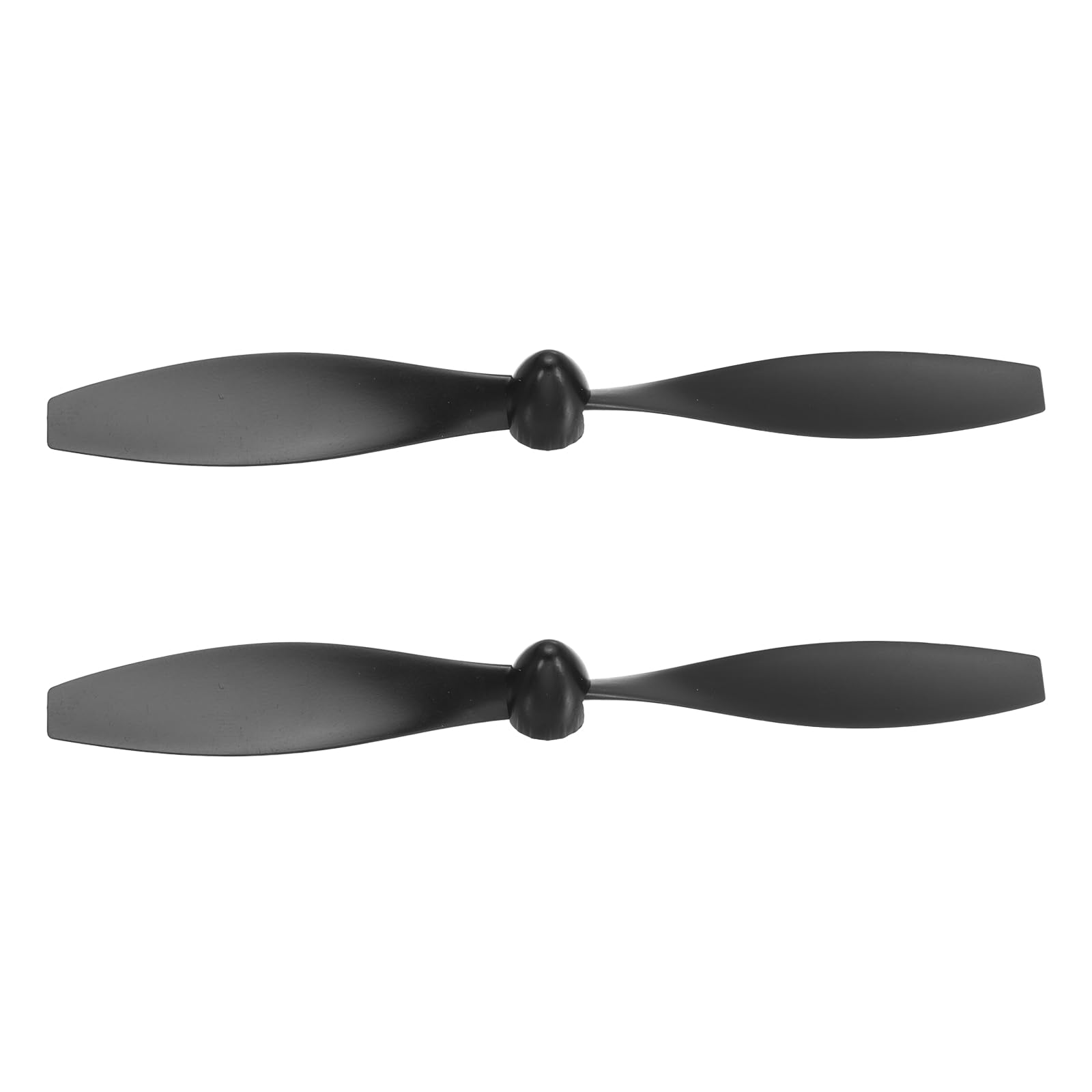 sourcing map 2 Set 4 Inch Propeller RC Propellers 2-Vane Blades Props for RC Airplane Aircraft Prop Controlled Airplanes Lightweight Drones, Black