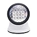 Light It! By Fulcrum, 12-LED Motion Sensor Security Light, Wireless, Battery Operated, White