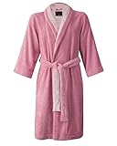 Faccia dei Colori, Bathrobe Slippers Large Bi-face Rose-Misty Rose