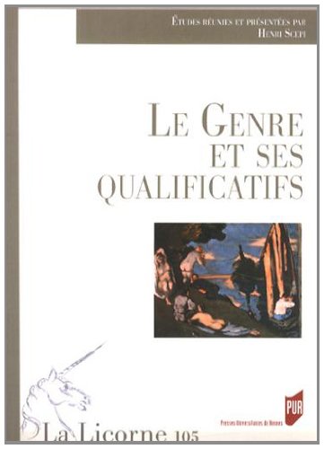 Le  genre et ses qualificatifs