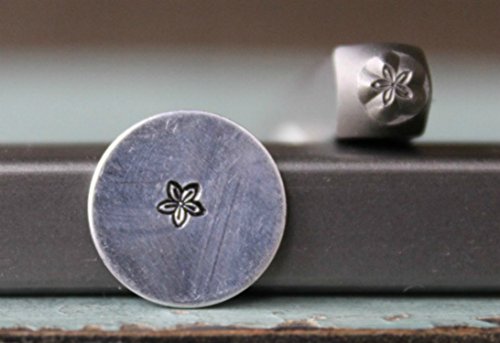 Brand New 3mm Flower Metal Punch Design Stamp - Supply Guy - CH-192