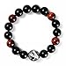 Merdia Men's Tiger Eye Stone Elastic Bead Bracelet with Loong Pattern Bead | Mens Jewelry | Loong Bracelet for Men | Mens Bracelet | Beaded Bracelet | Tiger Eye Bracelet Men | Crystal Bracelet