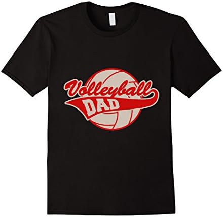 Mens Volleyball Dad Shirt - I Love Volleyball Shirts Large Black