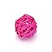 JiaUfmi 10 Pieces/Set Rattan Wicker Ball Decoration Ornaments Wedding Christmas Party Table Desk Garden Hanging Decoration,Blue,5cm