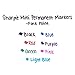 Sharpie 35109PP Mini Permanent Markers, Fine Point, Assorted Colors, 8-Count