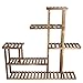 Multi-Tier Plant Stand Plant Flower Display Rack, Wood Planter Rack Flower Pots Holder Indoor Outdoor Flowers Shelf Organizer Storage Rack Shelving Unit, for Plants, Books, Shoes, Toysthumb 2