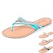 Luo Luo Womens Dressy Rhinetone Sandals