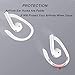 SXUFO i AirPods Ear Hooks Compatible with Apple Airpods 1, 2, 3 and Pro for Exercise - White