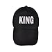 WEKA King And Queen Romantic Lovers Couples Sports Cap Adjustable Snapback Hat