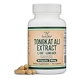 Tongkat Ali Vegan Extract - LJ100 Patented and Clinically Proven Longjack Capsules - 100mg (Malaysian Ginseng) by Double Wood Supplements (30 Capsules)