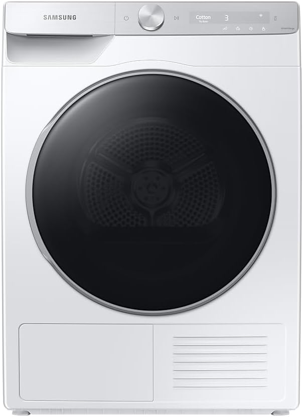 Samsung Series 9 DV90T8240SH Wifi Connected 9kg Heat Pump Tumble Dryer