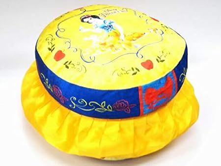 Amazon Co Jp ディズニープリンセス キラキラフリル円柱クッション 白雪姫 おもちゃ