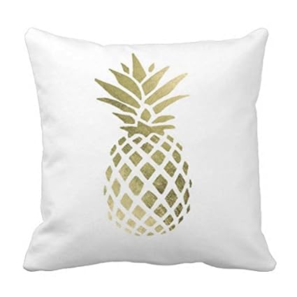 Amazon Com Pineapple Accent Pillows Cover For Sofa Decorative
