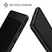 Ringke Slim Compatible with Google Pixel 2 Case Snug-Fit Slender Tailored Cutouts Lightweight, Thin Scratch Resistant Dual Coating PC Hard Skin Cover for Google Pixel2 - Black