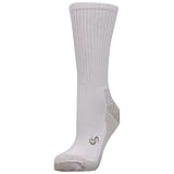 Aetrex Men's / Women's Copper Sole Cushioned Athletic crew, Pair
