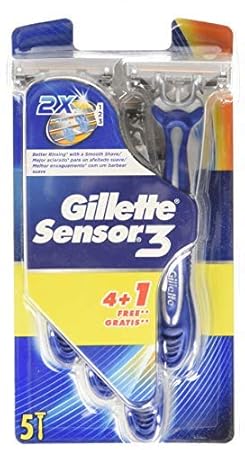 Gillette Einwegklingen Sensor 3, 5 Stück