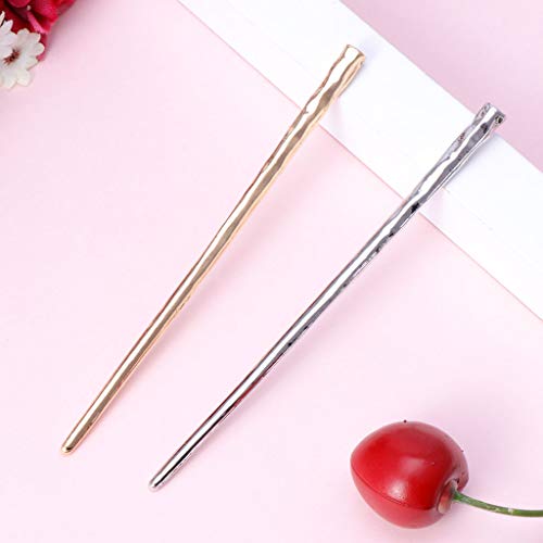 cici store Simple Hairpin Fashion Chinese Style Women Hair Stick Alloy Wedding Accessories