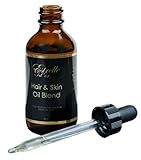 HAIR AND SKIN Oil BLEND of 9 PURE AND ORGANIC OILS: ARGAN Oil Vitamin E Oil JOJOBA Oil,AVOCADO Oil SWEET ALMOND Oil COCONUT Oil PUMPKIN Oil APRICOT Oil HEMP SEED Oil & GRAPESEED Oil.Made in USA,2 oz