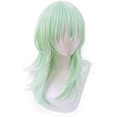 Xingwang Queen Anime Cosplay Wig Long Light Green Women Girls' Party Wigs