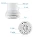 Essential Oil Diffuser, TOTU Ultrasonic Aromatherapy Humidifier with Diffuser, Capacity of 100ml, Silence Cool Mist/ 7 LED Colors/ Waterless Auto Off